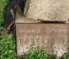 Grave of Mroczek family: Jan Mroczek, Leokadia maiden Chmielewski Mroczek, dated in XIX cent